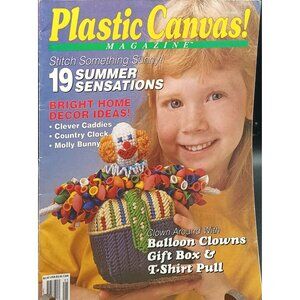 Plastic Canvas Magazine May June 1992 Issue No. 20